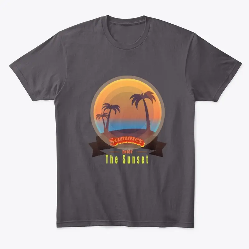 trendy tees | Sunset | Typography 