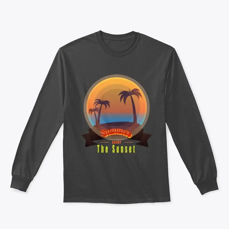 trendy tees | Sunset | Typography 