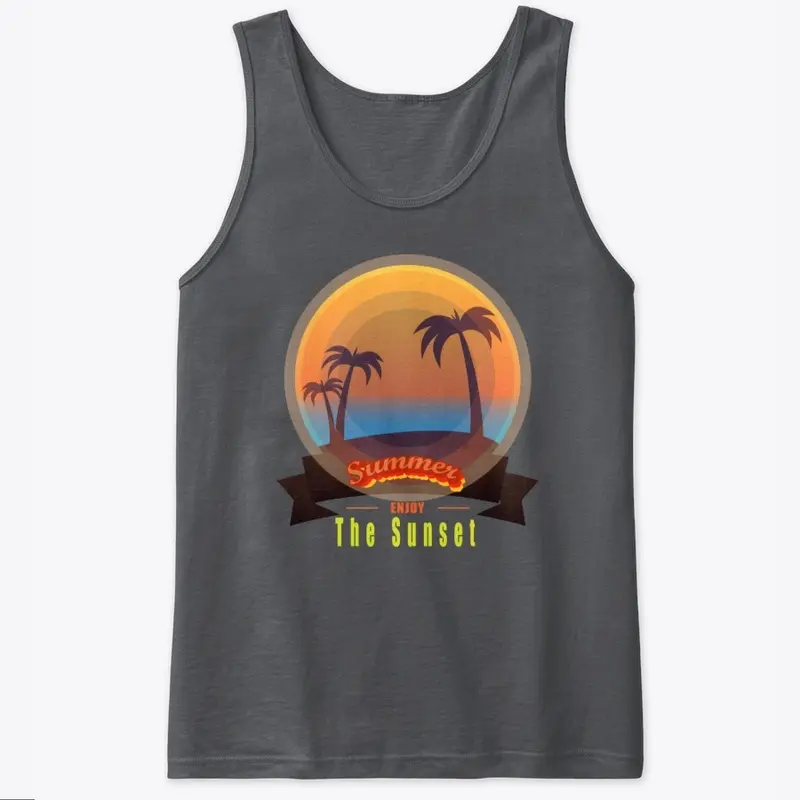 trendy tees | Sunset | Typography 